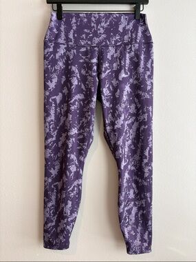 Nike One Dri-Fit High-Waist Leggings - Women’s Large, Purple